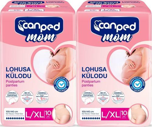 Mom Lohusa Külodu - Külot Bez L - Large - Büyük / XL - Extra Large - 20 Adet (2PK*10)