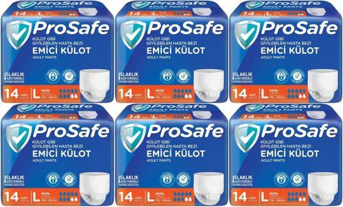 Emici Külot Hasta Bezi L - Büyük - Large 84 Adet (6PK*14)