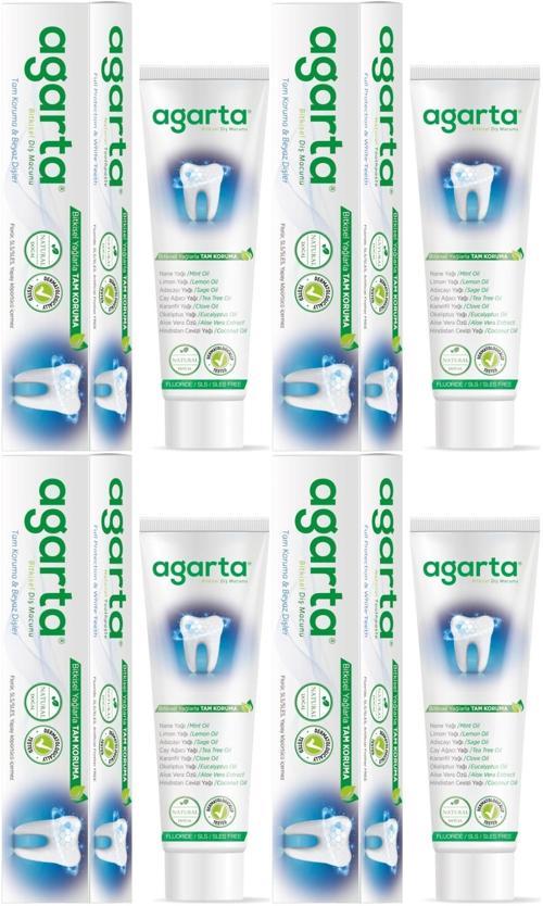 Doğal Diş Macunu 100ML Bitki Özlü (4 Lü Set)