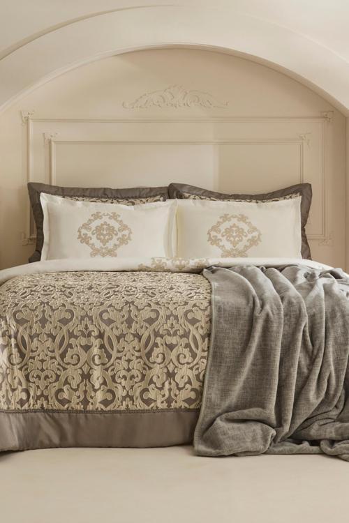 Grace 8 Parça Çift Kişilik Çeyiz Seti Antrasit