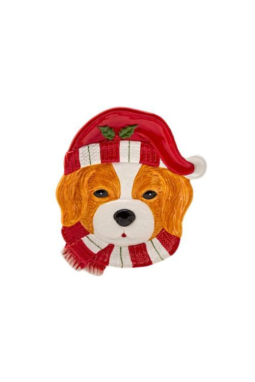 Cavalier Dog Dekoratif Tabak 21cm