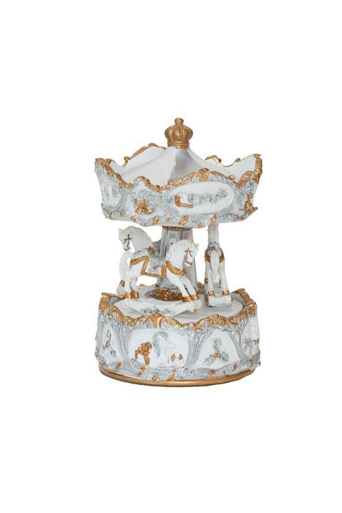 New Year Yılbaşı Carousel Müzikli Hareketli Obje