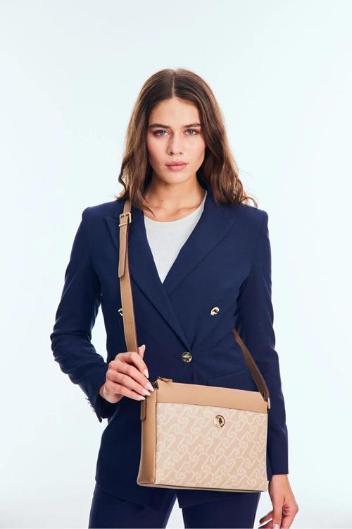 Kadın Çapraz Çanta US24524 U.S. POLO ASSN. USPA LADIES BAG BEIGE