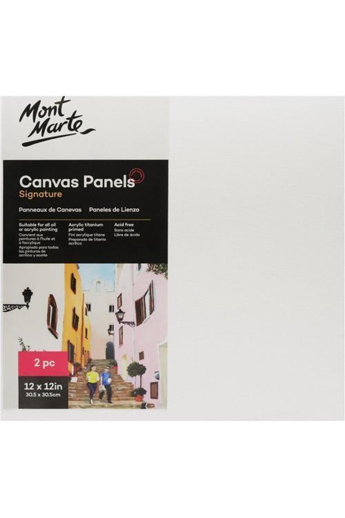 MM Kanvas Panel 30.5x30.5cm 2'li Signature