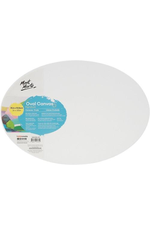 MM Signature Kanvas Oval D.T.35.6x50.8cm