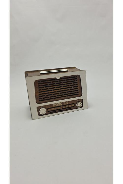 Tip Box Bahşiş Kutusu Nostaljik Radyo Görünümlü