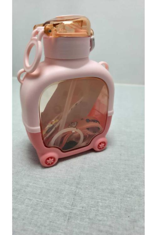 Frefly Motivasyonel Ayıcık Su Matarası Çocuk Suluk 1000 Ml Sticker