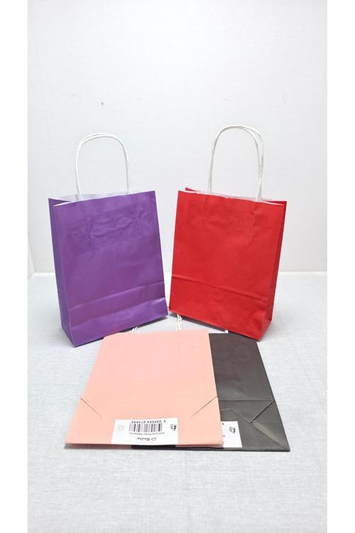 Den Kraft Renkli Çanta 25X30X12 ( 25 Adet )