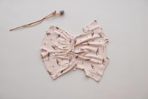 Balina Desen Kaşkorse Şortlu Takım