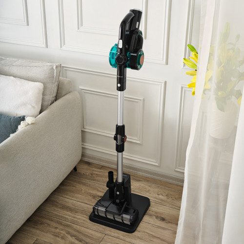 Dustrider 1264H Şarjlı Dikey Süpürge Siyah Turbo Başlık ve 2.5lt Toz Hacmi ile Güçlü Temizlik