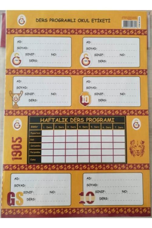 Galatasaray Okul Etiketi' 4'Lü