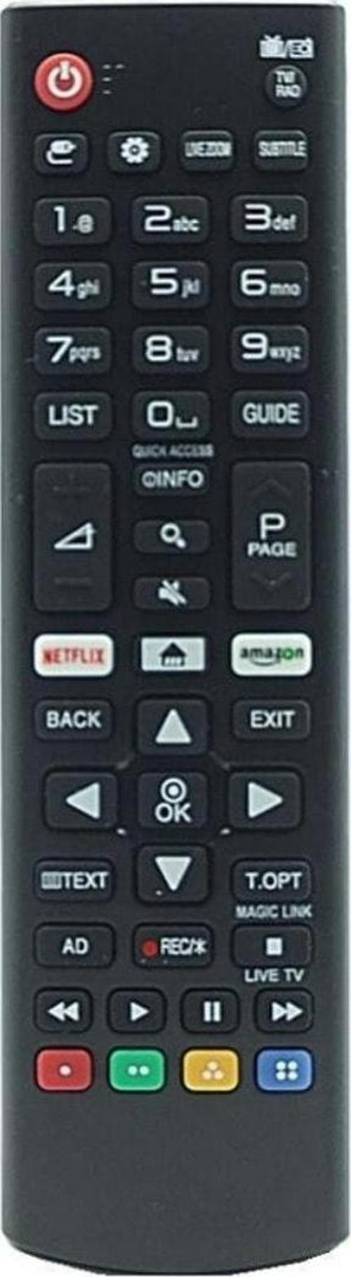 Akb75095308 Amazon Ve Netflix Tuşlu Led Tv Uzaktan Kumanda