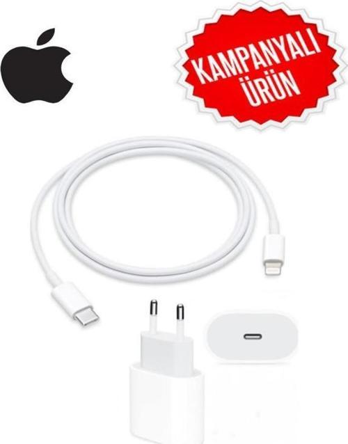 Apple Uyumlu Iphone 11/11 Pro Max Hızlı Şarj Aleti Seti 18w Adaptör + Usb-c Kablo