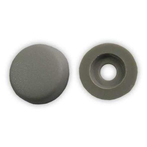 Vida Kapağı Büyük Boy Gri  (4,2 - 4,8mm Yıldız Silindir Baş Vida İçin) 25 Adet