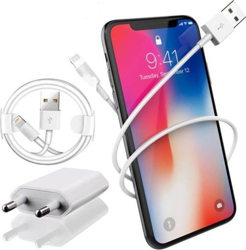 Apple Uyumlu Bn Iphone Şarj Usb Data Kablosu Ve Adaptör Seti 6 6s Plus