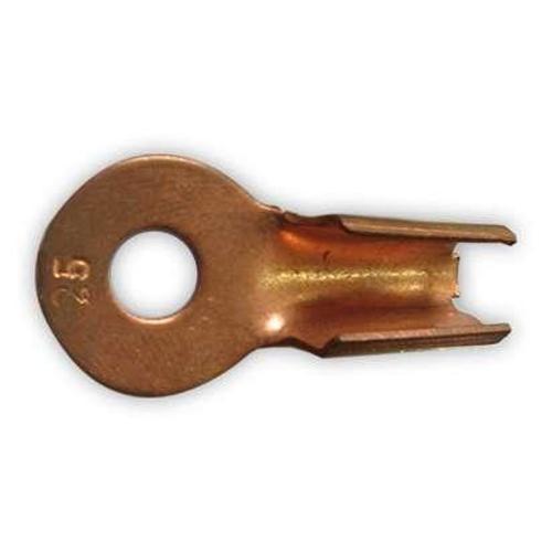 İzolesiz Kablo Ucu Bakır 25Mm 10603 25 Adet