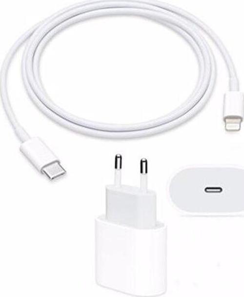 Apple Uyumlu Kensa iPhone Hızlı Şarj Aleti Seti 20W Usbc+Kablo