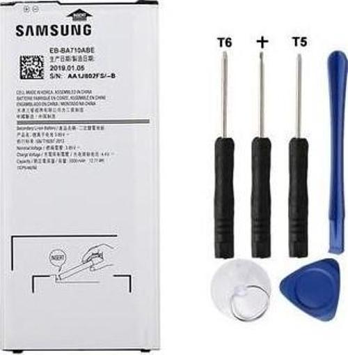 Samsung Uyumlu Route Galaxy A7 2016 Batarya Pil A710 + Tamir Seti EB-BA710ABE
