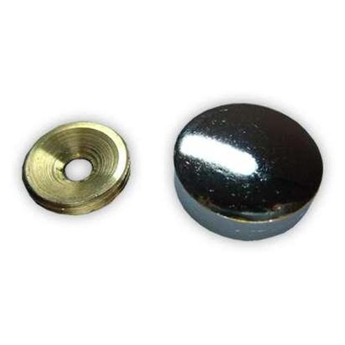 Vida Kapağı Zamak Krom Kaplı Çap:20Mm 10 Adet