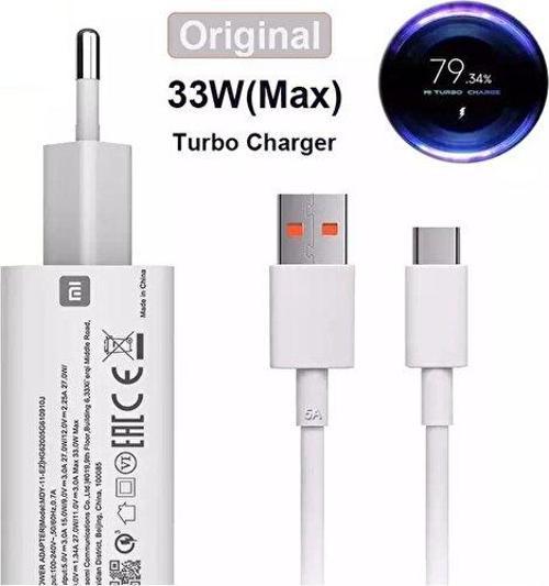 Xiaomi Uyumlu MI Orjinal 33 Watt Hızlı Şarj Aleti Typce Set Note 8 9 10 ve Tüm Modeller