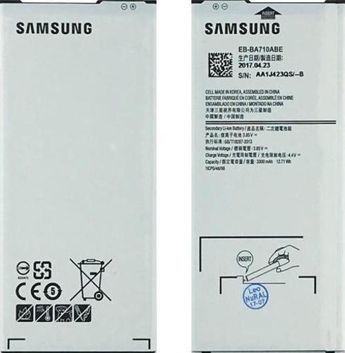 Samsung Uyumlu Galaxy A710 A7 2016 EB-BA710ABE 2900 Mah Batarya