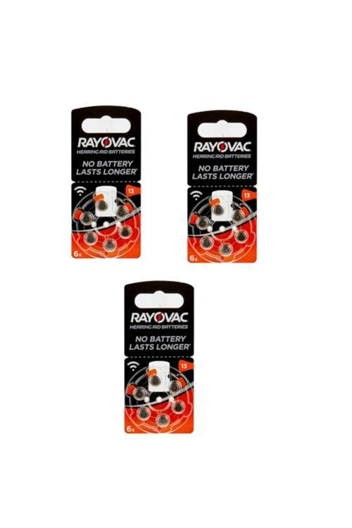 13 6Lı Işitme Cihazı Pili 3 Paket