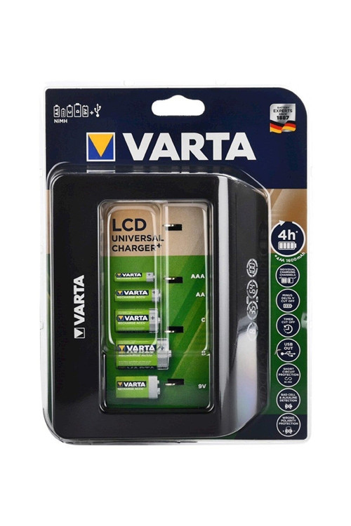 57688 Lcd Universal Usb Pil Şarj Cihazı