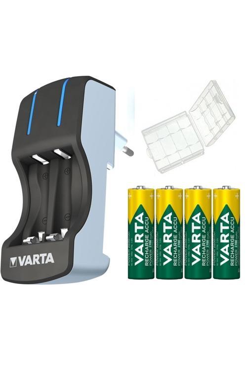 Pocket 4'Lü Pil Şarj Cihazı 4 Adet Şarjlı 2700Mah Aa Kalem Pil