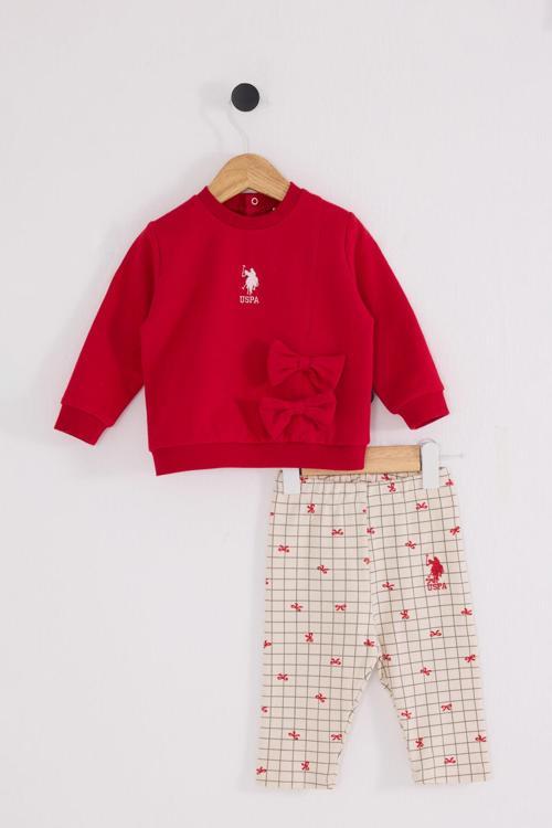U.S. Polo Assn Bebek Kız Bebek 2Li Takım