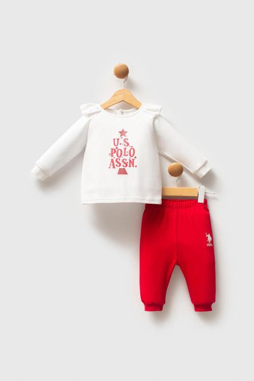 U.S. Polo Assn Bebek Kız Bebek 2Li Takım