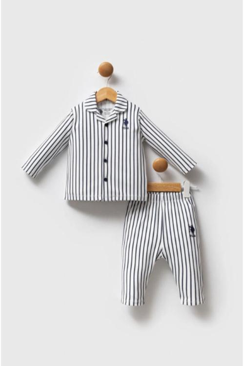 U.S. Polo Assn Bebek Erkek Bebek Pijama Takımı