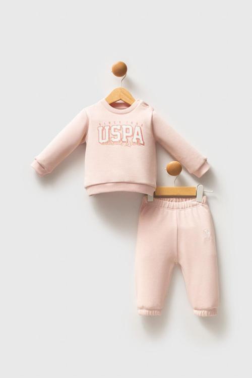 U.S. Polo Assn Bebek Kız Bebek 2Li Takım
