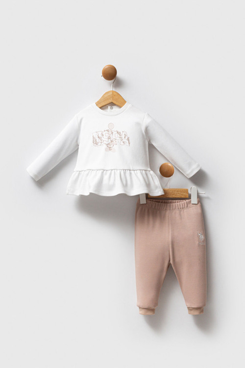U.S. Polo Assn Bebek Kız Bebek 2Li Takım