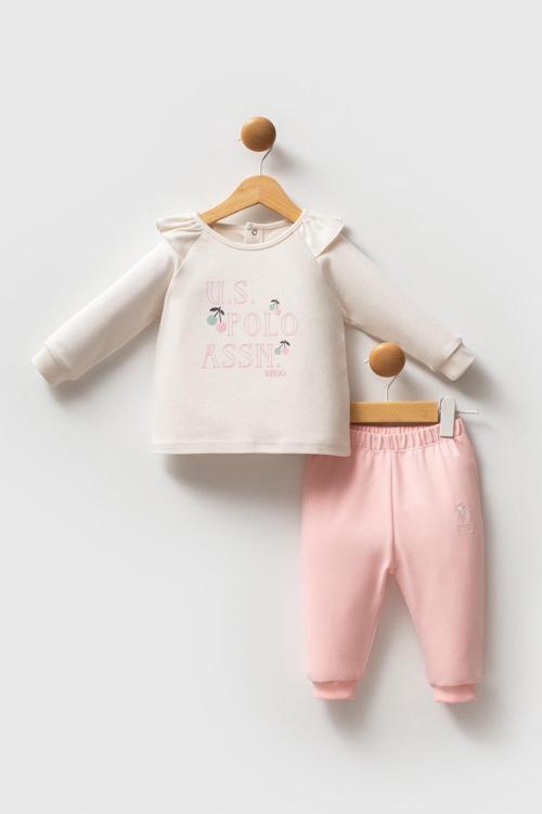 U.S. Polo Assn Bebek Kız Bebek 2Li Takım