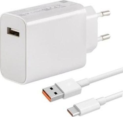 Xiaomi Uyumlu 33W Şarj Adaptörü - Beyaz