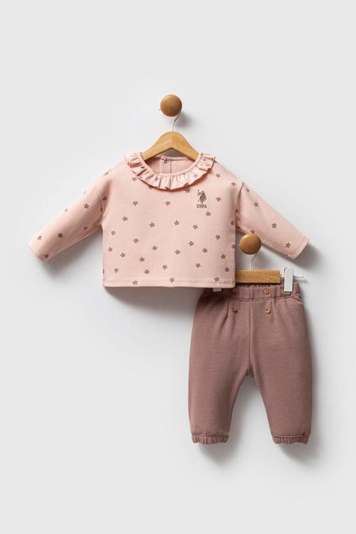 U.S. Polo Assn Bebek Kız Bebek 2Li Takım
