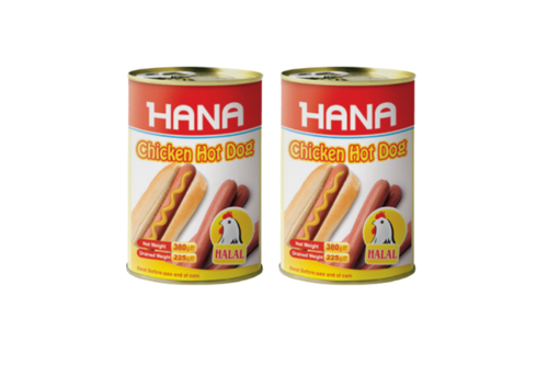 HOT DOGS ( PİLİÇ SOSİS ) 400 GR X2 ADET