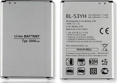 LG Uyumlu G3 D850/D851/D855/D856 (Bl-53Yh) Batarya