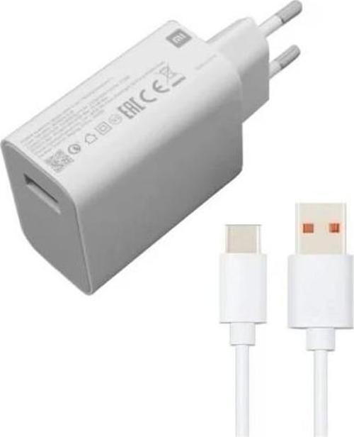 Xiaomi Uyumlu Mı Şarj Aleti 33 Watt Note 8/9/10 Hızlı Şarj Aleti Başlık+Kablo Set 33 W Turbo Mı
