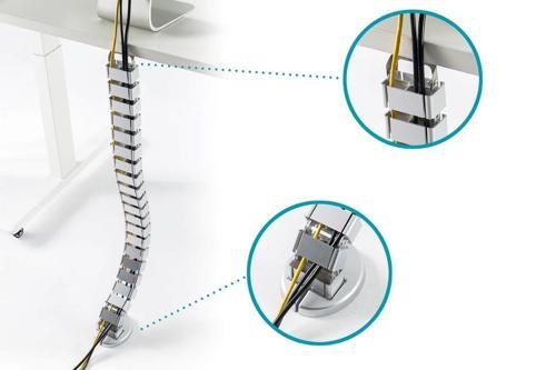 Ayarlanabilir uzunluğa sahip esnek kablo hattı