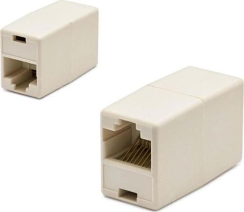 Rj45 Ara Dişi Dişi Uzatma Modem Cat6 Kablo Uzatma Internet Kablosu Uzatma Aparatı 1 Adet