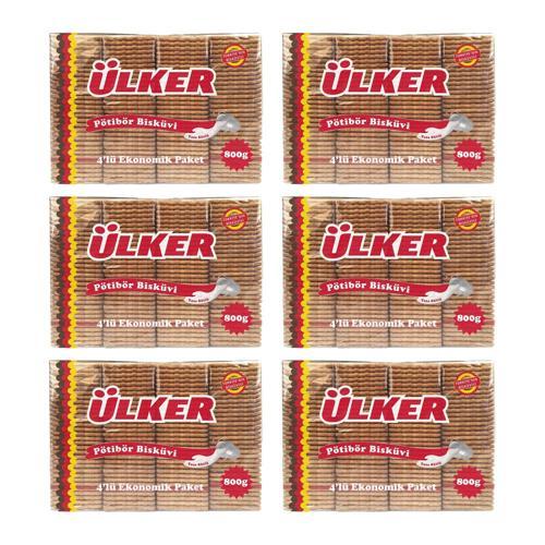 Pötibör Bisküvi 800 Gr x 6 Adet