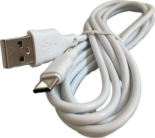 Xiaomi Uyumlu Type C Şarj Kablosu 2.4 Amper -2 Metre Uzunluk Beyaz