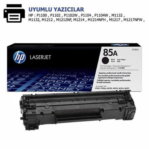 85A CE285A Siyah Orijinal Toner