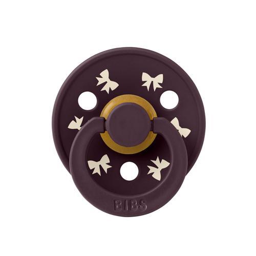 Colour Holiday Bow  Emzik- Plum  Ivory 0-6 Ay