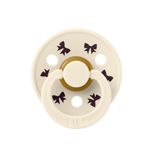 Colour Holiday Bow Emzik-Ivory Plum 6-18 Ay