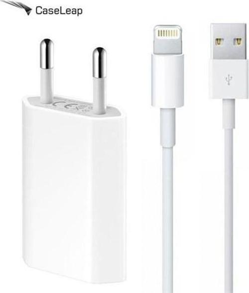 Apple Uyumlu Case Leap iPhone 5/5S/5C/Se/6/6 Plus Şarj Seti