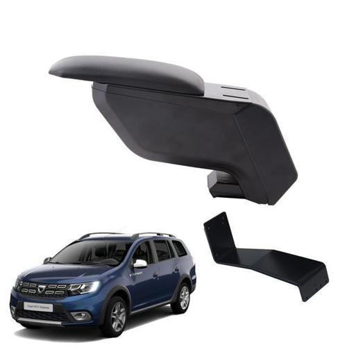 Dacia Logan MCV 2019 Delmesiz Çelik Ayaklı Siyah Kolçak Kol Dayama