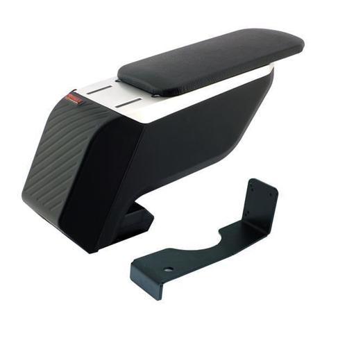 Fiat Albea 2011 Premium HQ Lüks Delmesiz Çelik Ayaklı Gri-Siyah Kolçak