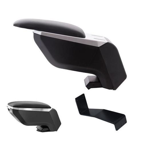 Fiat Doblo 3 2022 Delmesiz Çelik Ayaklı Gri-Siyah Kolçak Kol Dayama